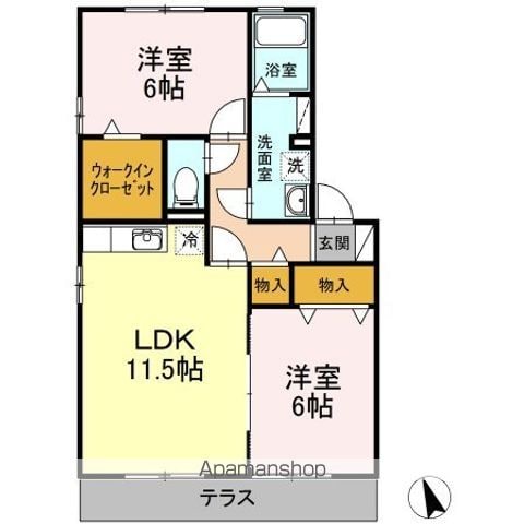 アスセーナの間取り写真