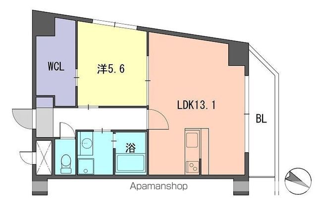 レジデンス住吉の間取り