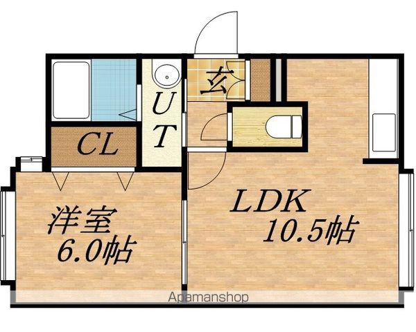シルキー厚別東IIの間取り写真