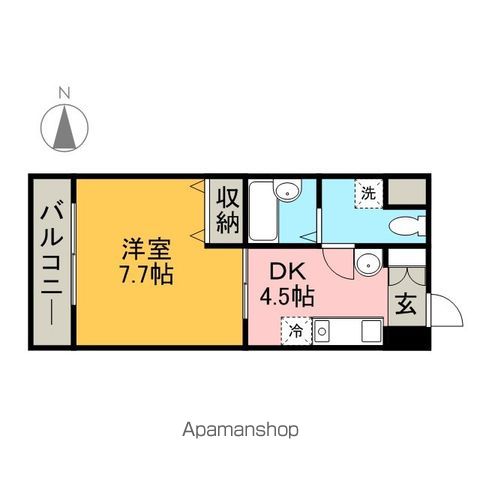 T’S DREAM名駅の間取り写真