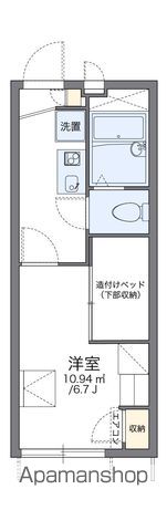 レオパレス茶山の間取り写真
