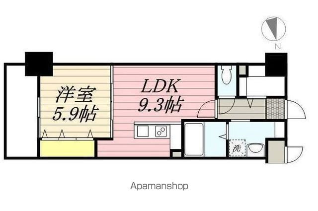 レガリア吉塚の間取り