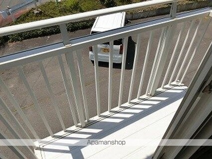 岩手県盛岡市東黒石野２丁目[1K/26.08m2]のバルコニー