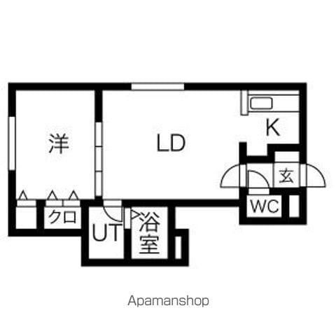 ノーマルヒル菊水 A棟の間取り写真