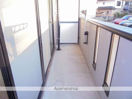 ミルキーハウス　南棟[2DK/52.8m2]のバルコニー