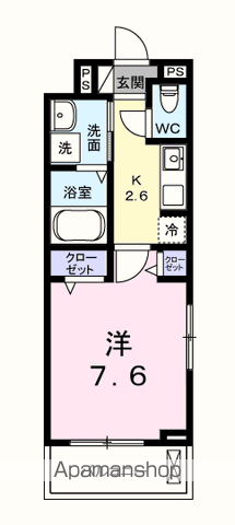 メイプルテラス みずほの間取り写真