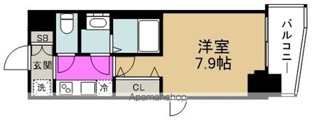 フォーリアライズ福島WESTの間取り写真