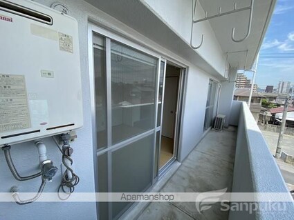 ヴィラ・アンソレイエ朝生田[3DK/51.84m2]のバルコニー