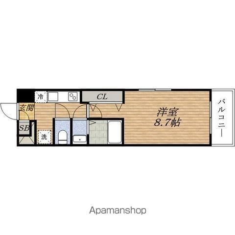 LUXE淡路の間取り写真
