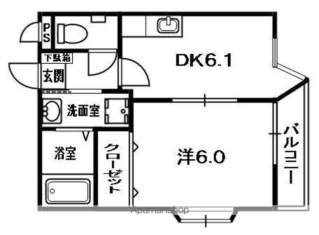 ピコットIの間取り写真