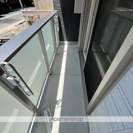 Ｖｉｌｌａ　ｒｉｖｉｅｒｅ[1DK/30.03m2]のバルコニー