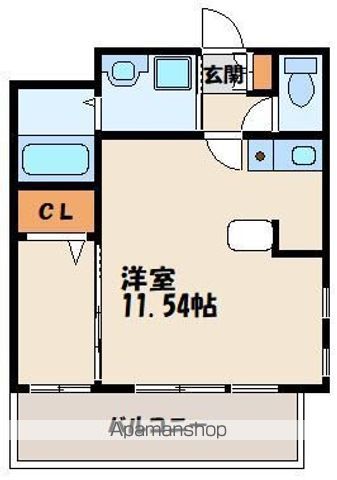 パティオ和白の間取り写真