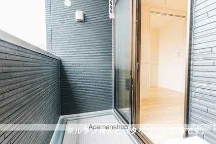 ブレッザ　フィールド　Ａ[2LDK/53.54m2]のバルコニー