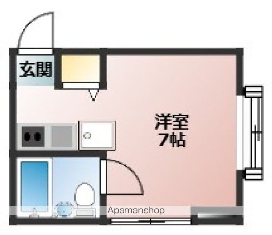 コーポ宮川の間取り写真