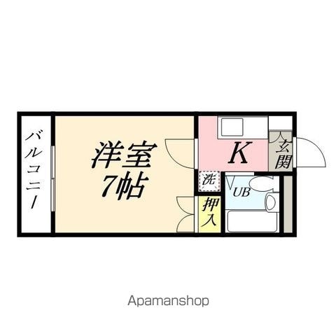 21ハイムB棟の間取り写真