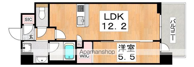 スプランディッド天王寺SOUTHの間取り写真