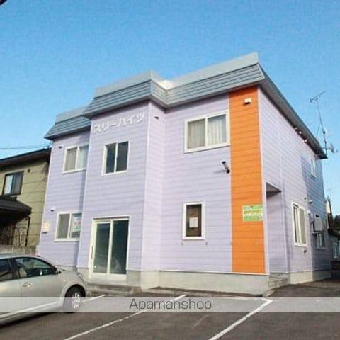 スリーハイツの外観写真