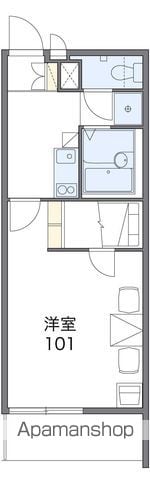 レオパレスバグース浜名湖の間取り写真