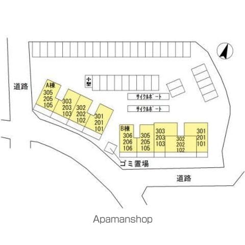 ＢＥＬＬ　ＤＥＭＥＵＲＥ　Ａ棟 303 ｜ 福岡県糟屋郡粕屋町大字大隈244-1（賃貸アパート2LDK・3階・48.10㎡） その22