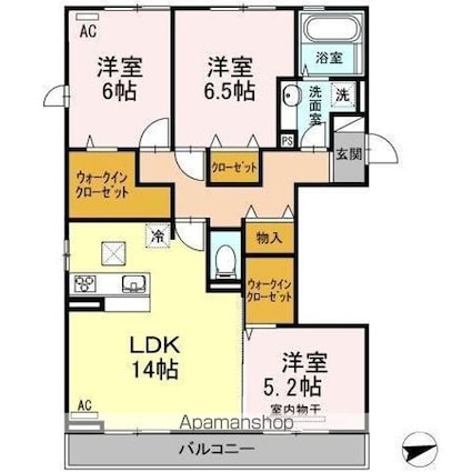 Ｄーｒｏｏｍピジョン[3LDK/78.77m2]の間取図