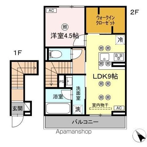 あそびタウン下松望町の間取り写真