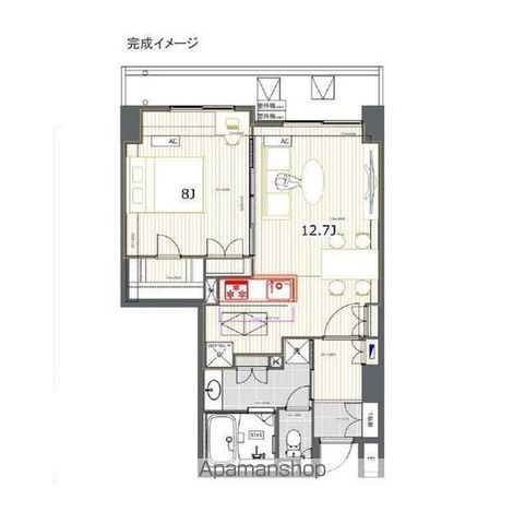LASANTE五反田の間取り写真