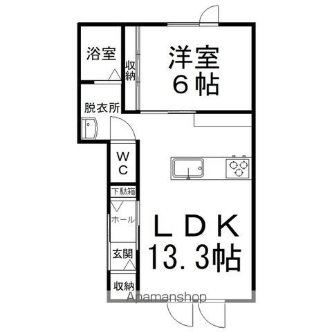 ステラ山下の間取り写真