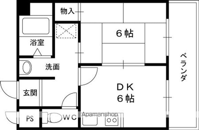 メイフェアNの間取り写真