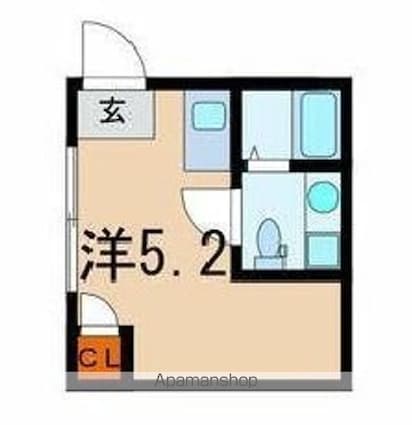 東京都文京区本駒込５丁目[1R/11.52m2]の間取図