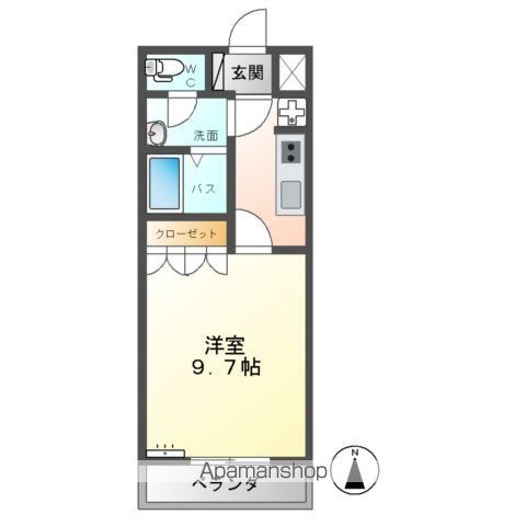 【鹿嶋市大字下塙のアパートの間取り】