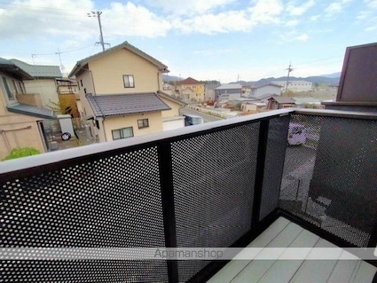 クレールなかせ[2LDK/59.6m2]のバルコニー