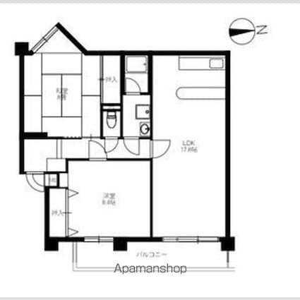 レグノ・アレッタ[2LDK/74.63m2]の間取図