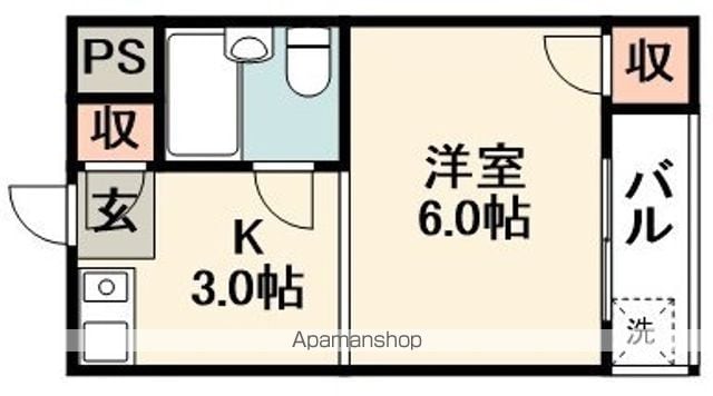 メゾンソレイユの間取り写真