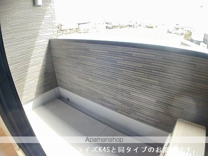 Ｙフォレスト長浜Ｂ[2LDK/59.16m2]のバルコニー