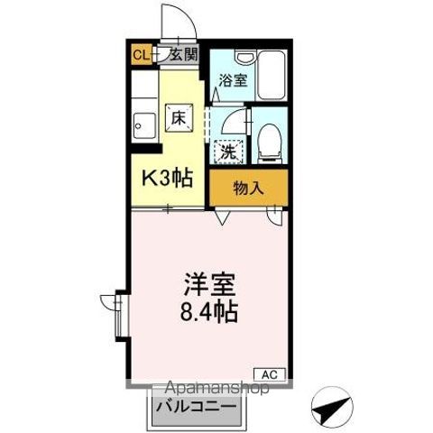 ヒルサイドテラス C棟の間取り写真