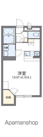 レオパレスパストラル 砺波IIの間取り写真