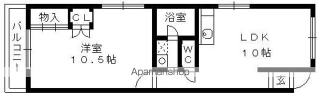 メゾン一社の間取り写真