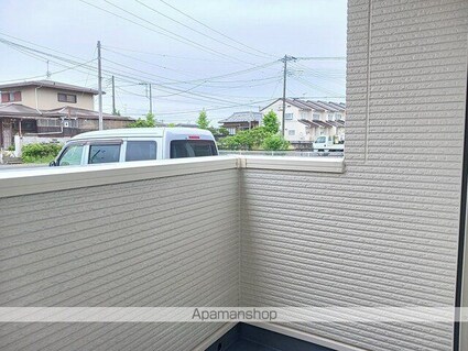 ブルック　Ａ[1LDK/44.7m2]のバルコニー