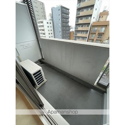 東京都墨田区亀沢３丁目[1K/24.95m2]のバルコニー