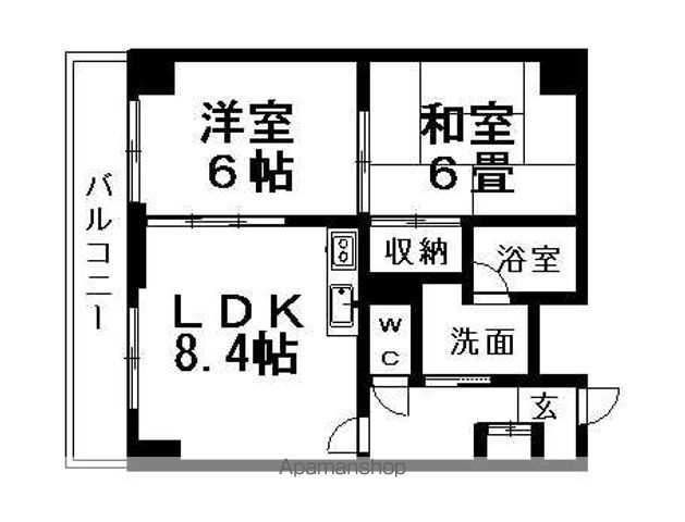 Lハイム豊平公園の間取り写真