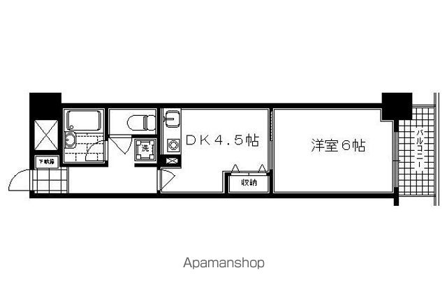 エスリード四条河原町の間取り写真