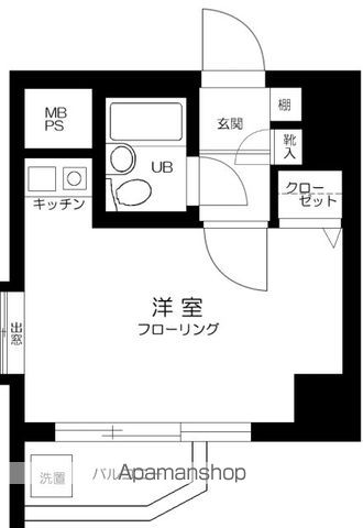 【杉並区方南のマンションの間取り】