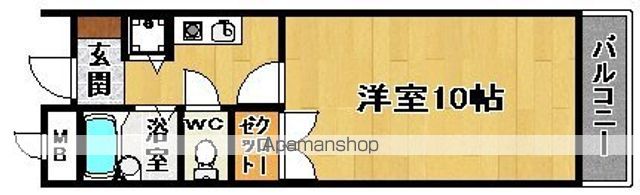 シティオ南花田の間取り写真