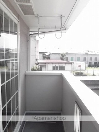 リベラシオン　Ⅱ[1LDK/42.8m2]のバルコニー