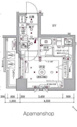 【リヴシティ横濱関内の間取り】