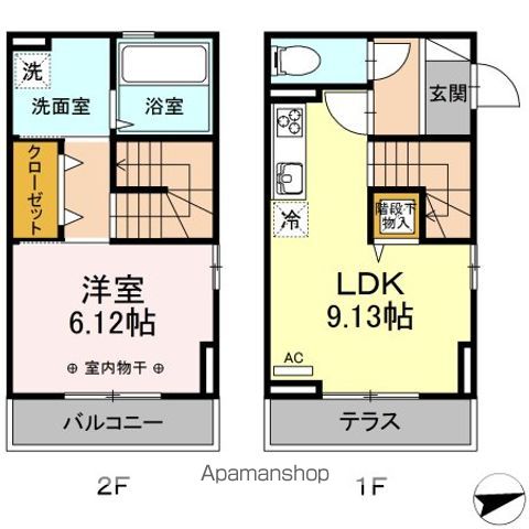 さくら郷の間取り写真