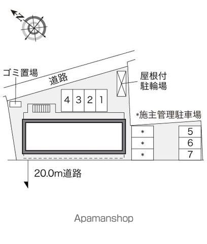 レオパレスアメニティ 104 ｜ 東京都昭島市田中町１丁目33-15（賃貸マンション1K・1階・19.87㎡） その20