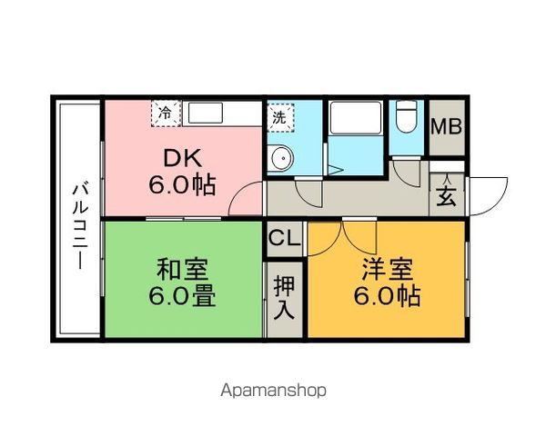 ボヌールMの間取り写真