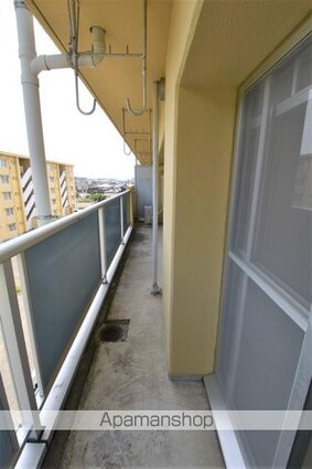 ８０Ｈｉｌｌｓ八代Ⅱ[3DK/53.08m2]のバルコニー