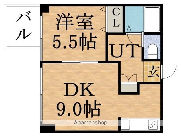 グランカーサ南11条の間取り写真